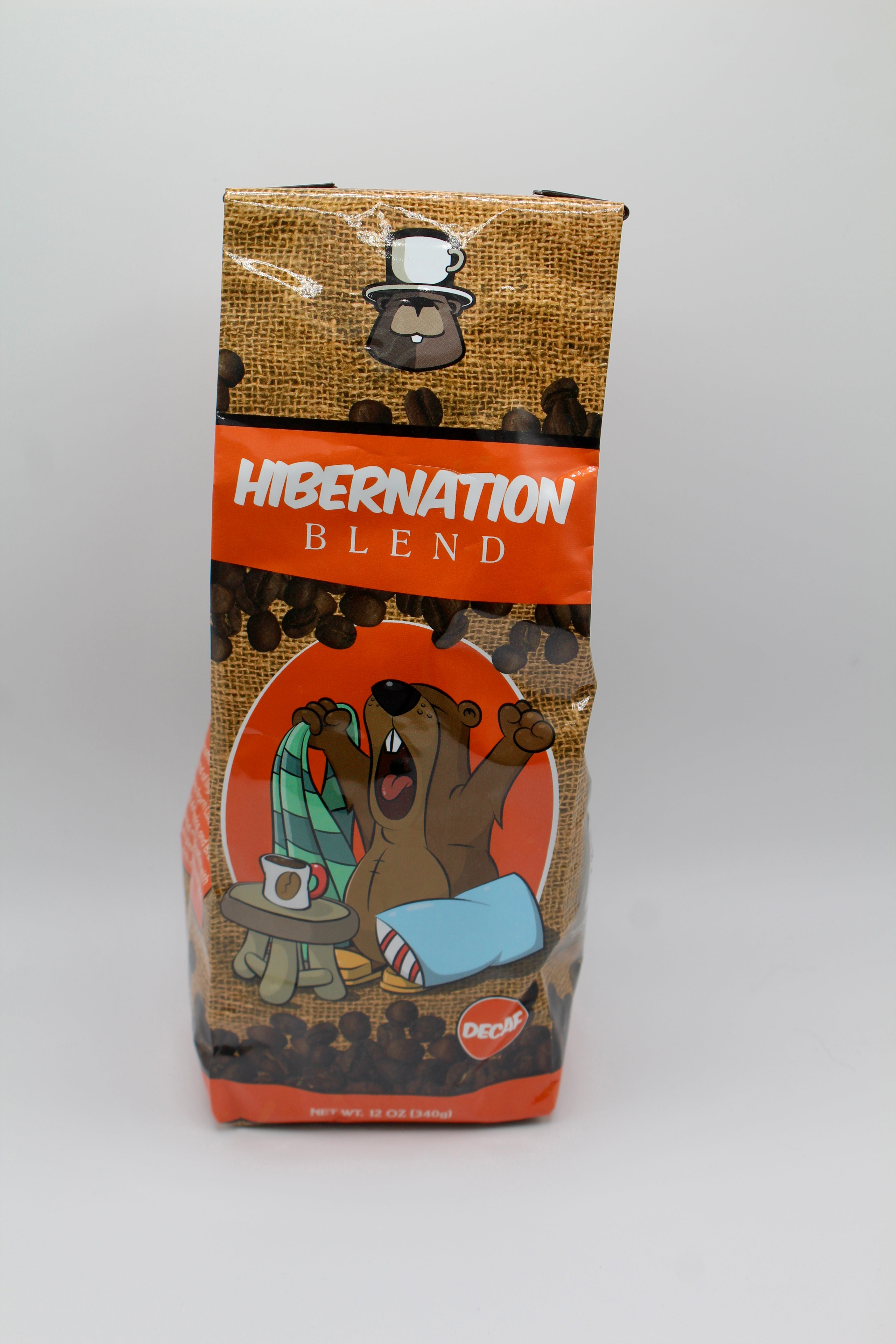 Hibernation Decaf Coffee - 12oz-Groundhog Stuff