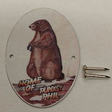 *Phil walking stick medallion