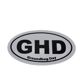 GHD Euro-Style Groundhog Day Sticker