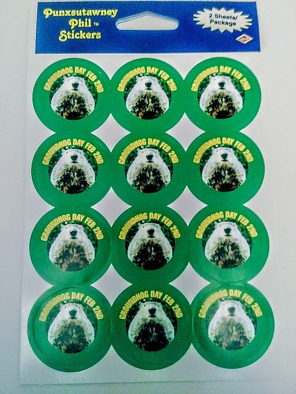 'PHIL' Groundhog Sticker Pack - 24 Real Photo Stickers-Groundhog Stuff