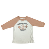 Toddler Baseball Style Ghog Tshirt