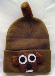 *Knit Groundhog Hat- Groundhog Stuff