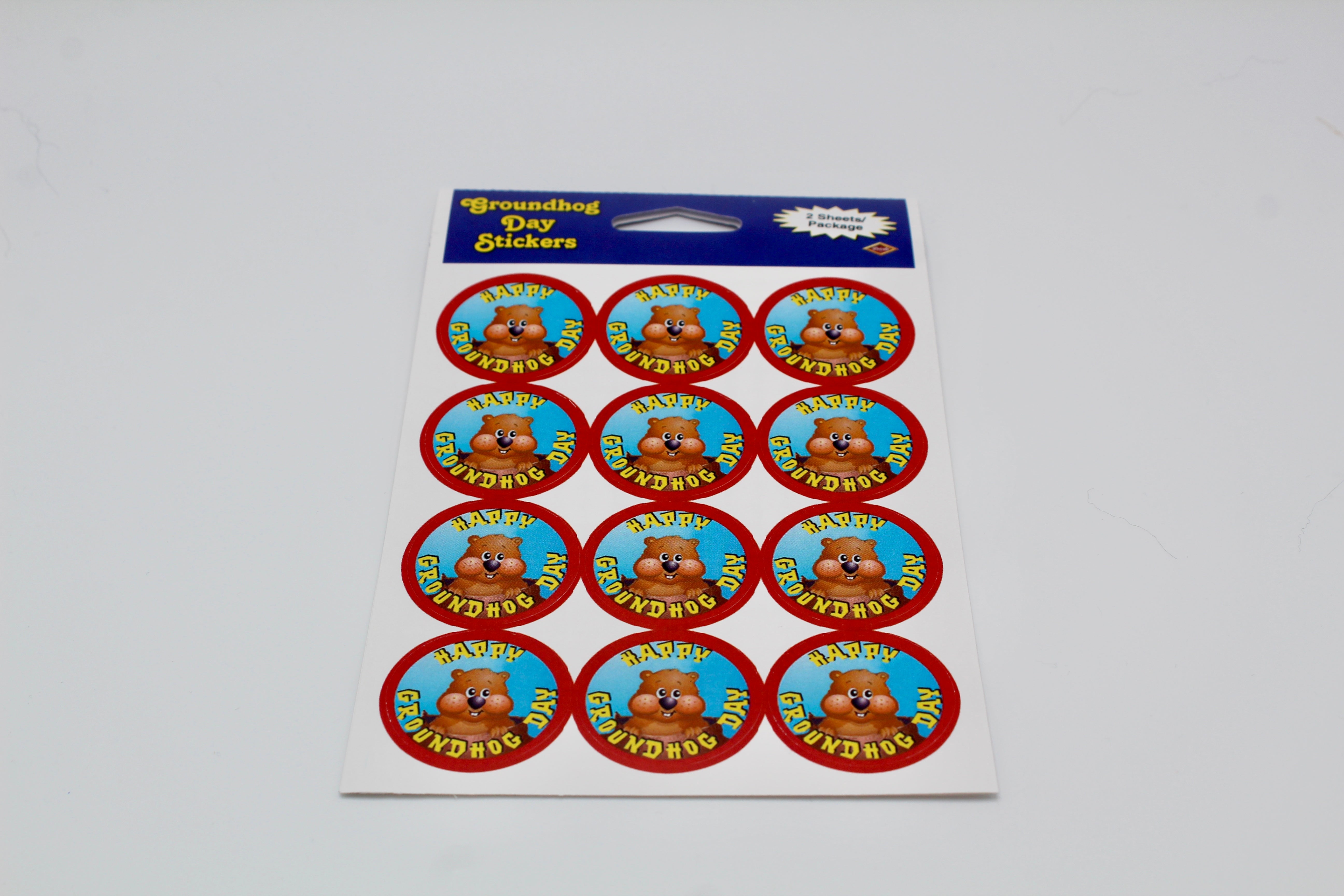 Groundhog Day Sticker Pack - 24 Stickers-Groundhog Stuff