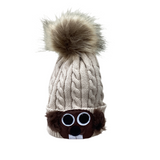 Infant Toddler Pom Hat/Kahaki