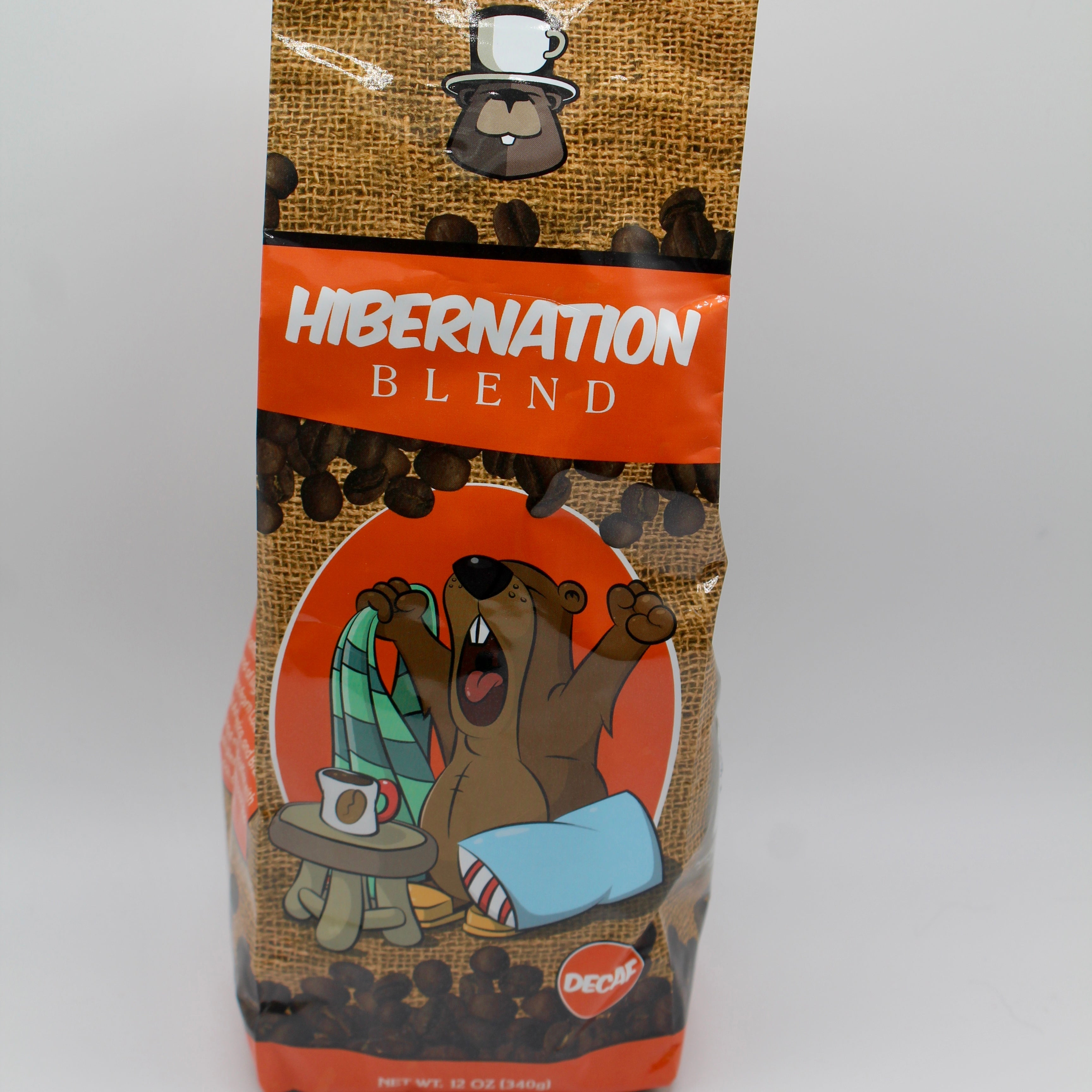 Hibernation Decaf Coffee - 12oz-Groundhog Stuff