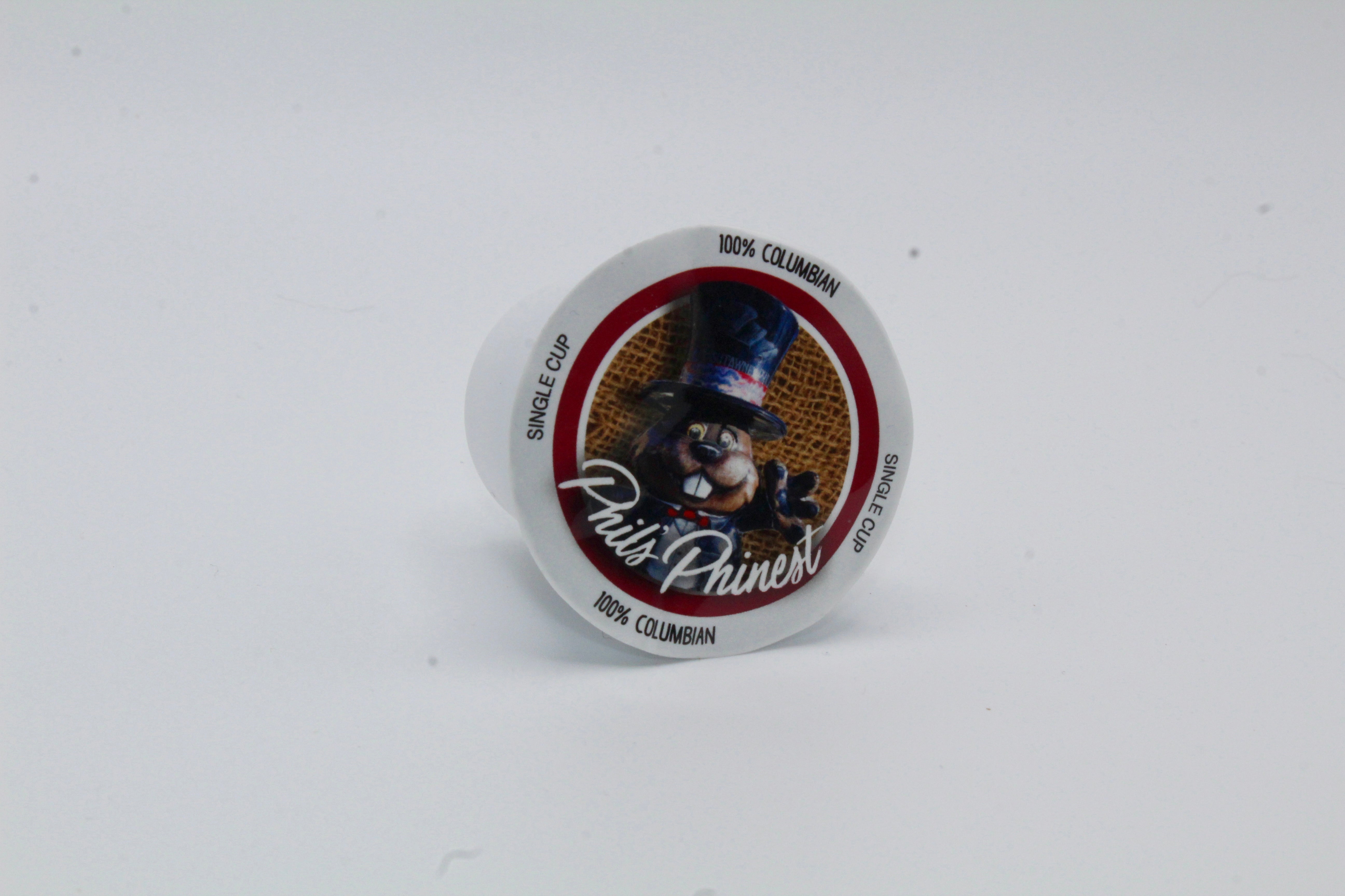 Phil's Finest Single Coffee Pod-Groundhog Stuff
