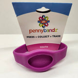 Penny Bandz Bracelet -Purple Hippo- Groundhog Stuff