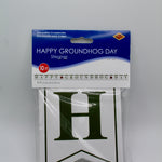 Happy Groundhog Day Streamer - 10 ft Party Banner-Groundhog Stuff