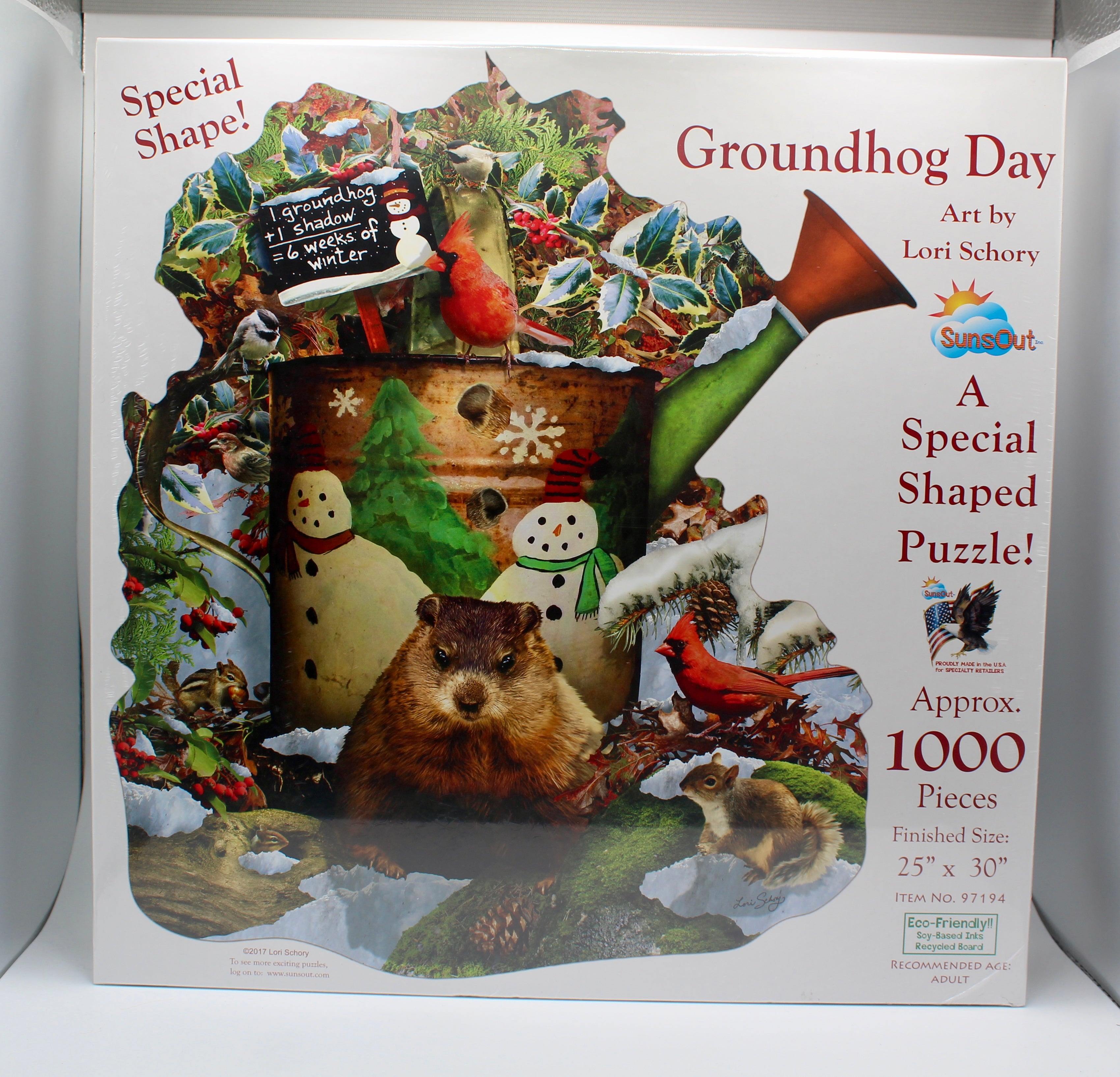 Groundhog Day Jigsaw Puzzle - 1000 Pieces-Groundhog Stuff