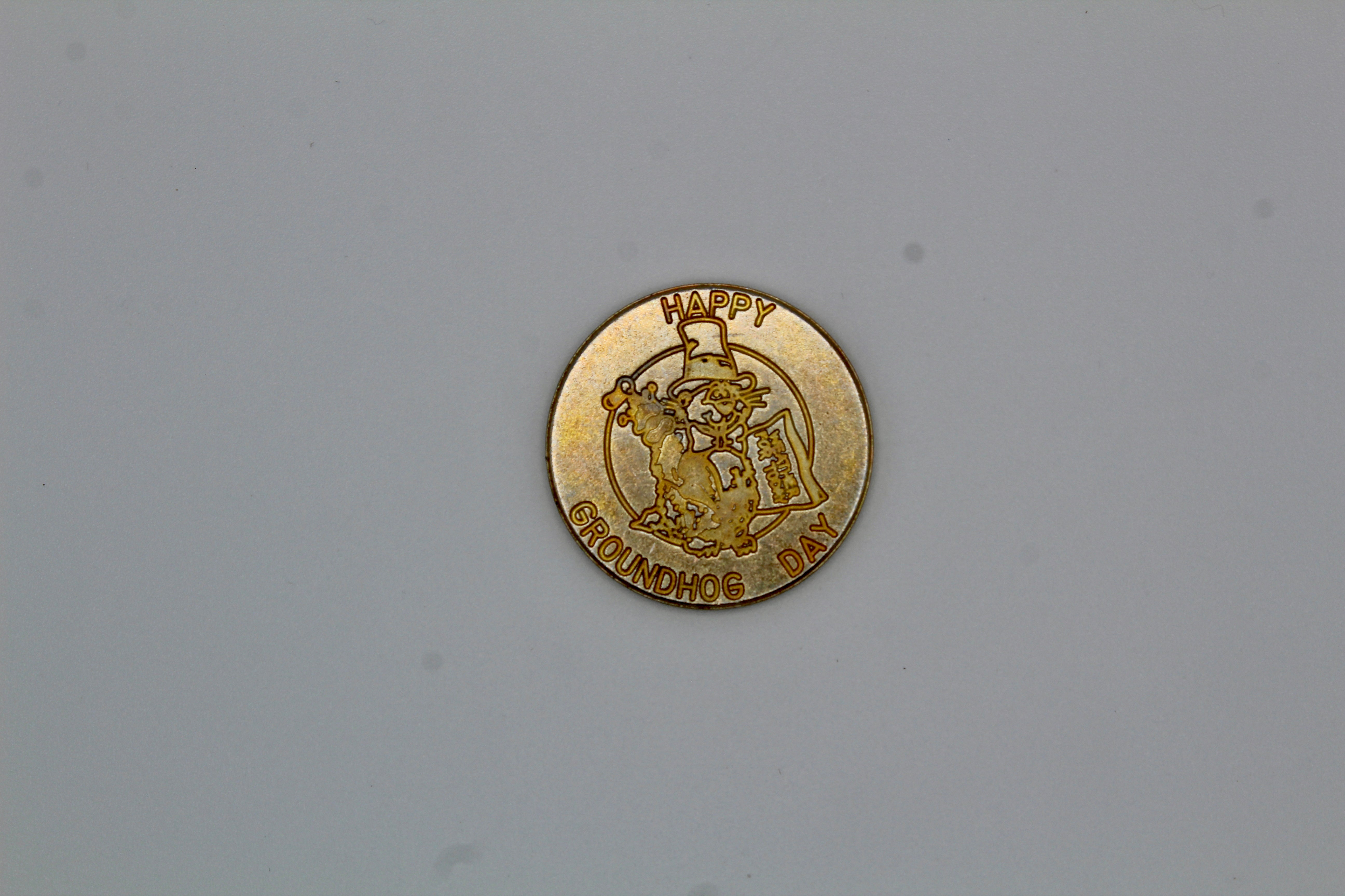 Happy Groundhog Day Commemorative Coin-Groundhog Stuff