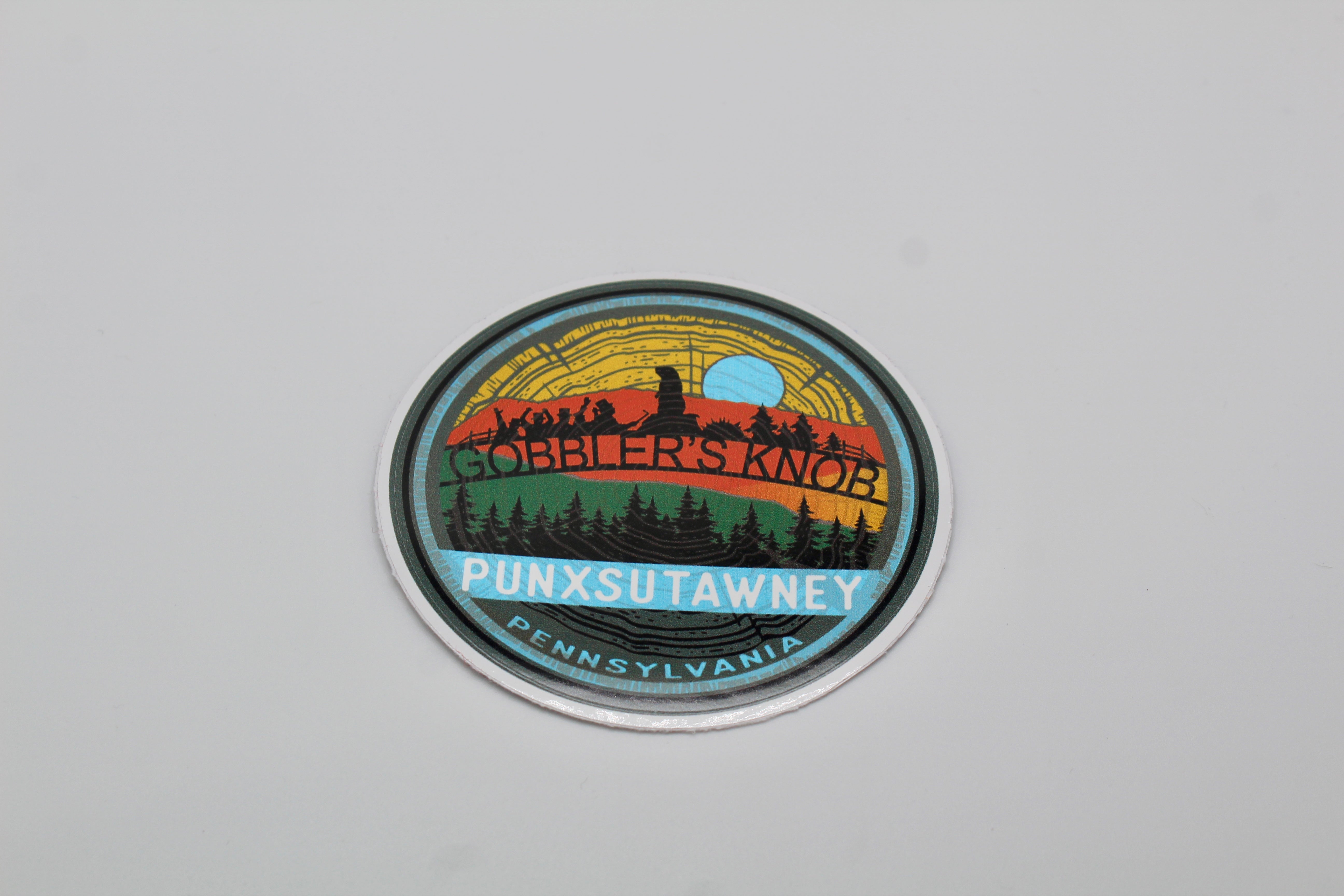 GKnob Full Color Sticker-Groundhog Stuff