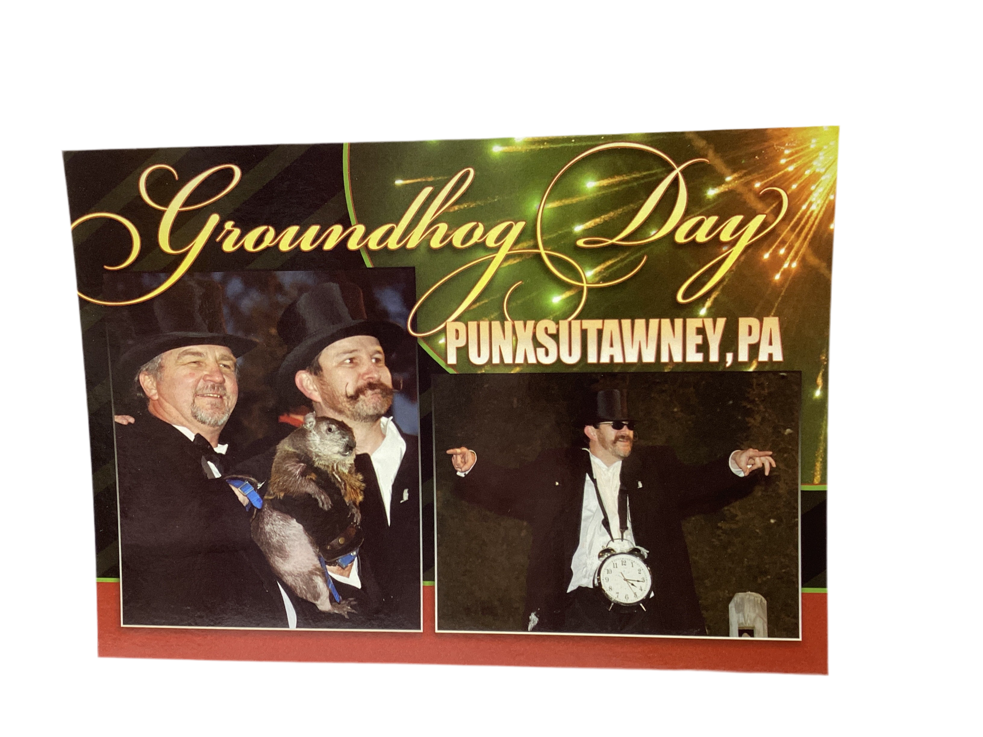 Phil Handler Postcard - Phil Handlers – Punxsutawney Phil's Official Souvenir Shop