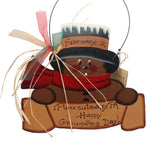 *Large Happy Ghog Day  Scroll Sign