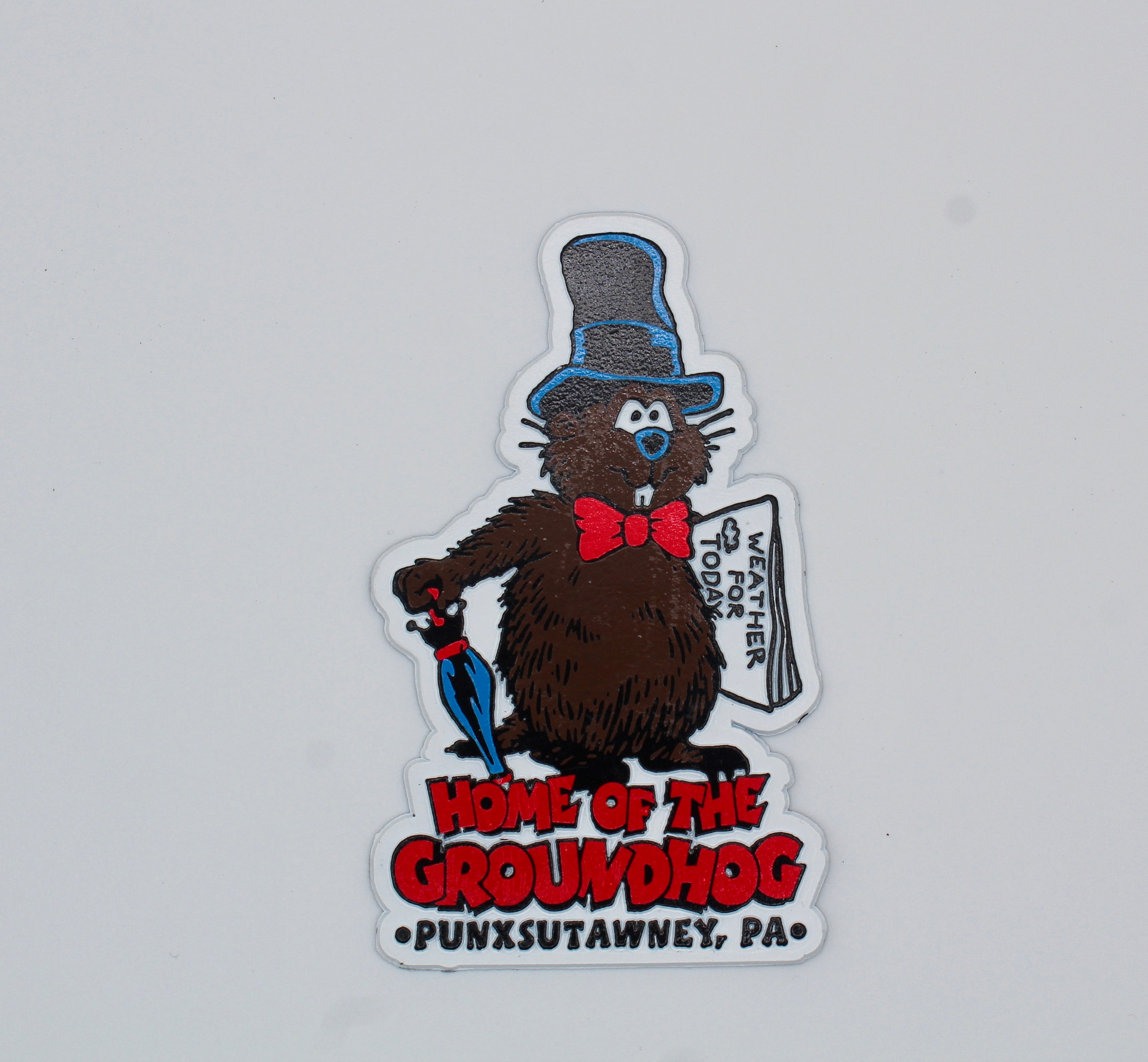 Magnet - Home of the Groundhog-Groundhog Stuff