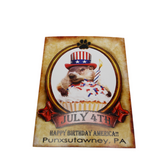 Phil 4th of July Postcard