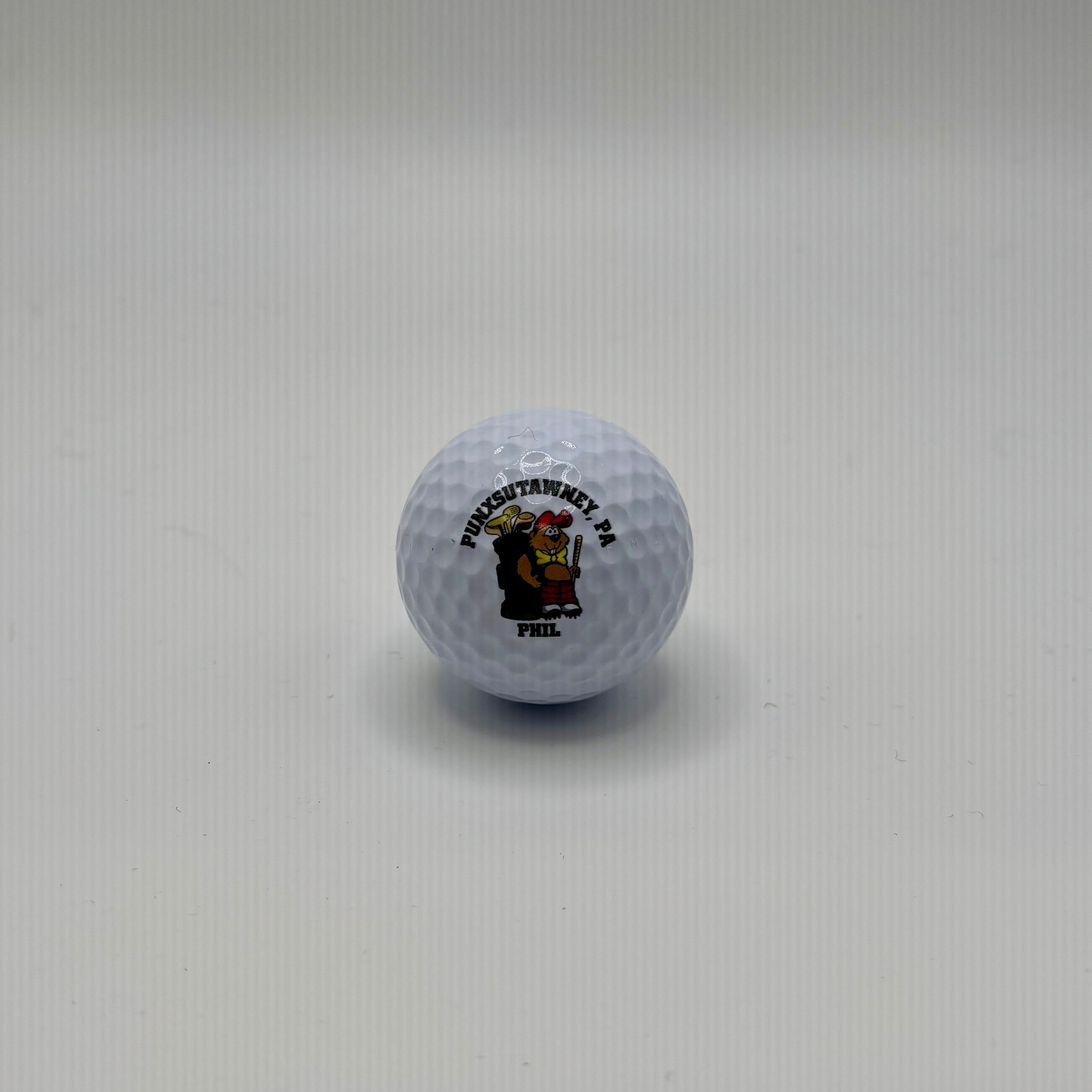 Golf Ball - Punxsutawney Phil-Groundhog Stuff