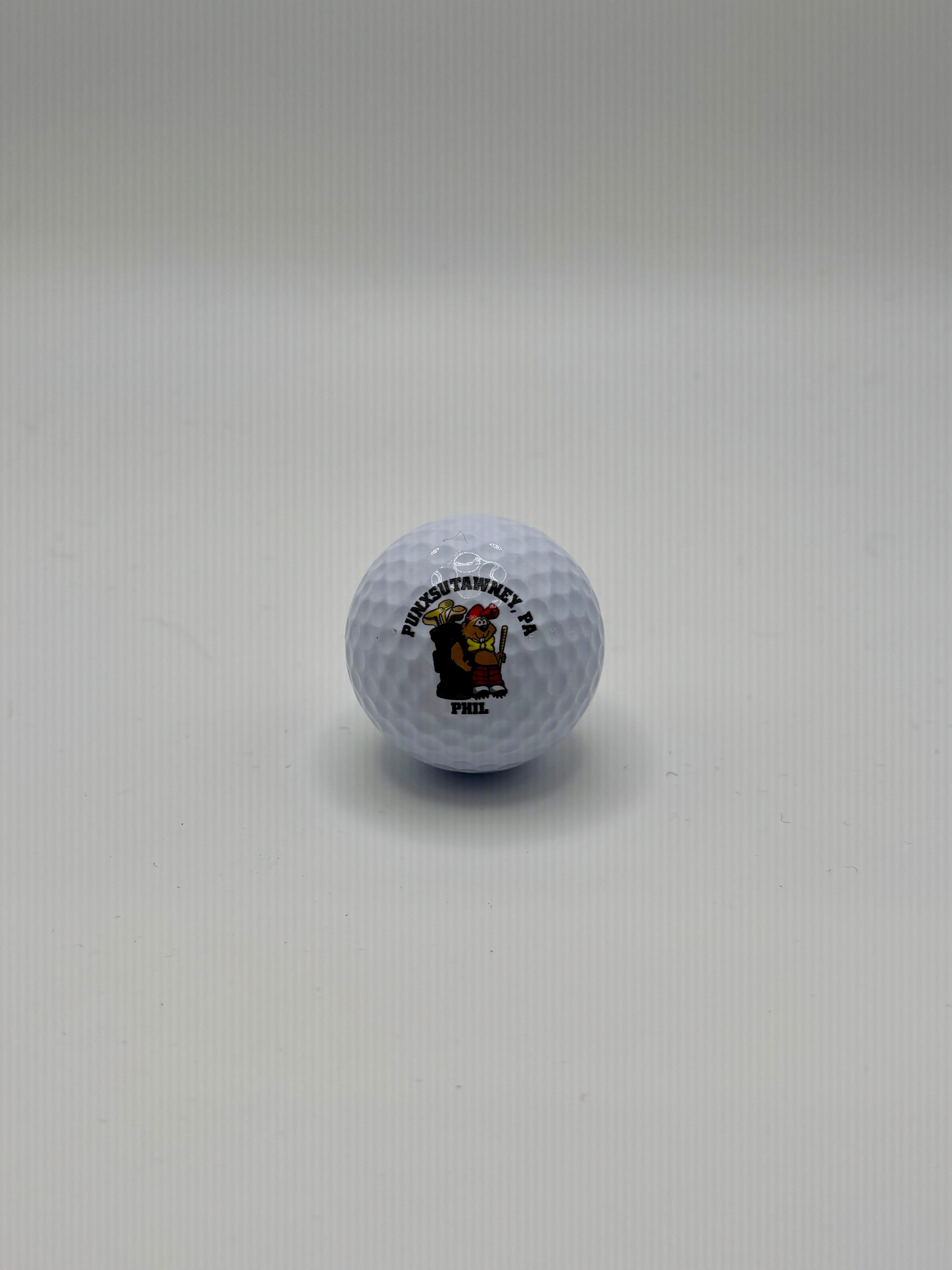 Golf Ball - Punxsutawney Phil-Groundhog Stuff
