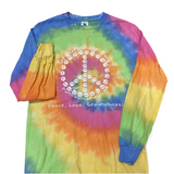 Adult TieDyed Ghog Paw LSTshirt-Tie Dyed