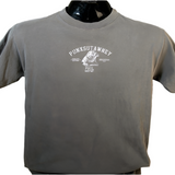Adult Authentic Groundhog T-Shirt - Black (Washed Look)