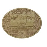 Gobbler's Knob Wooden Magnet