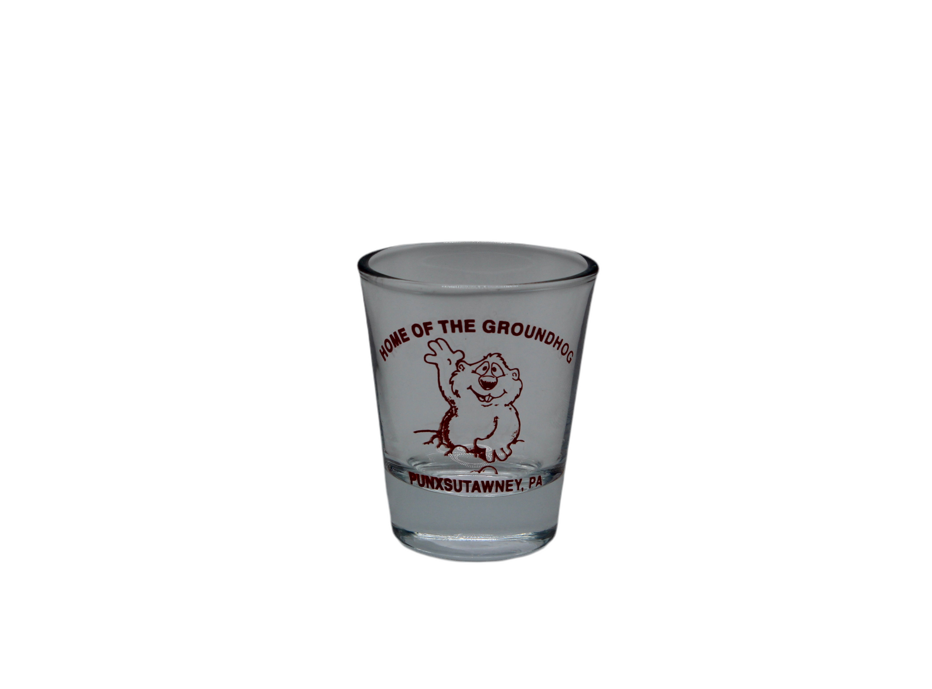 Groundhog Day Standard Shot Glass - Collectible – Punxsutawney