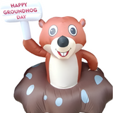 Blowup Groundhog Day Phil Inflatable – Light Up