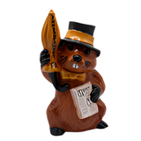 Ceramic Groundhog Bank – Assorted Colors