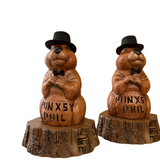 Punxsy Phil ceramic light
