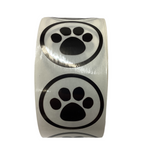 Clear Paw Stickers