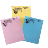 *Memo -pad Multi color pages Groundhog Day