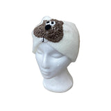 *Handmade Cream/White Headband