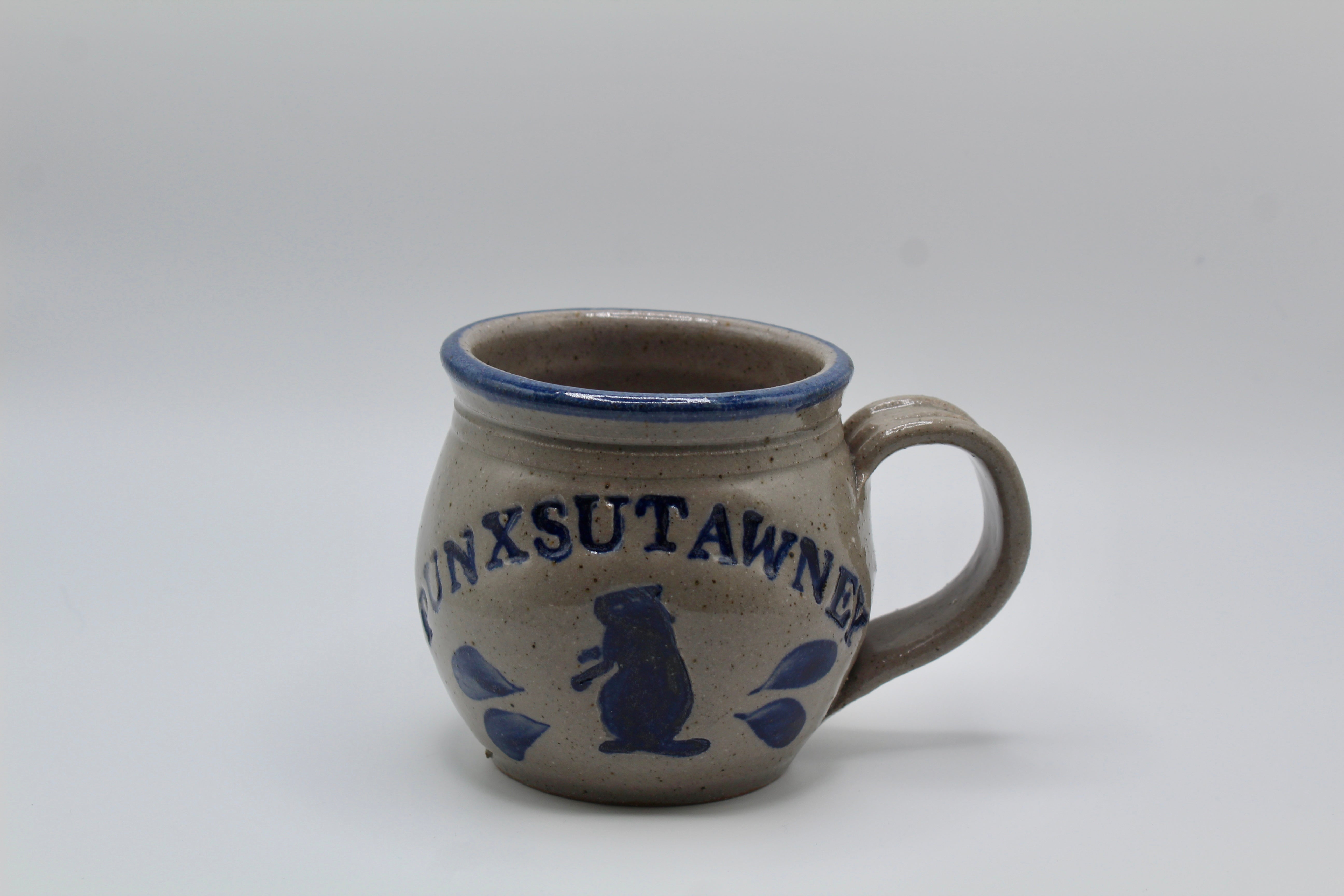 Punxsutawney Crock Coffee Mug – Blue-Groundhog Stuff