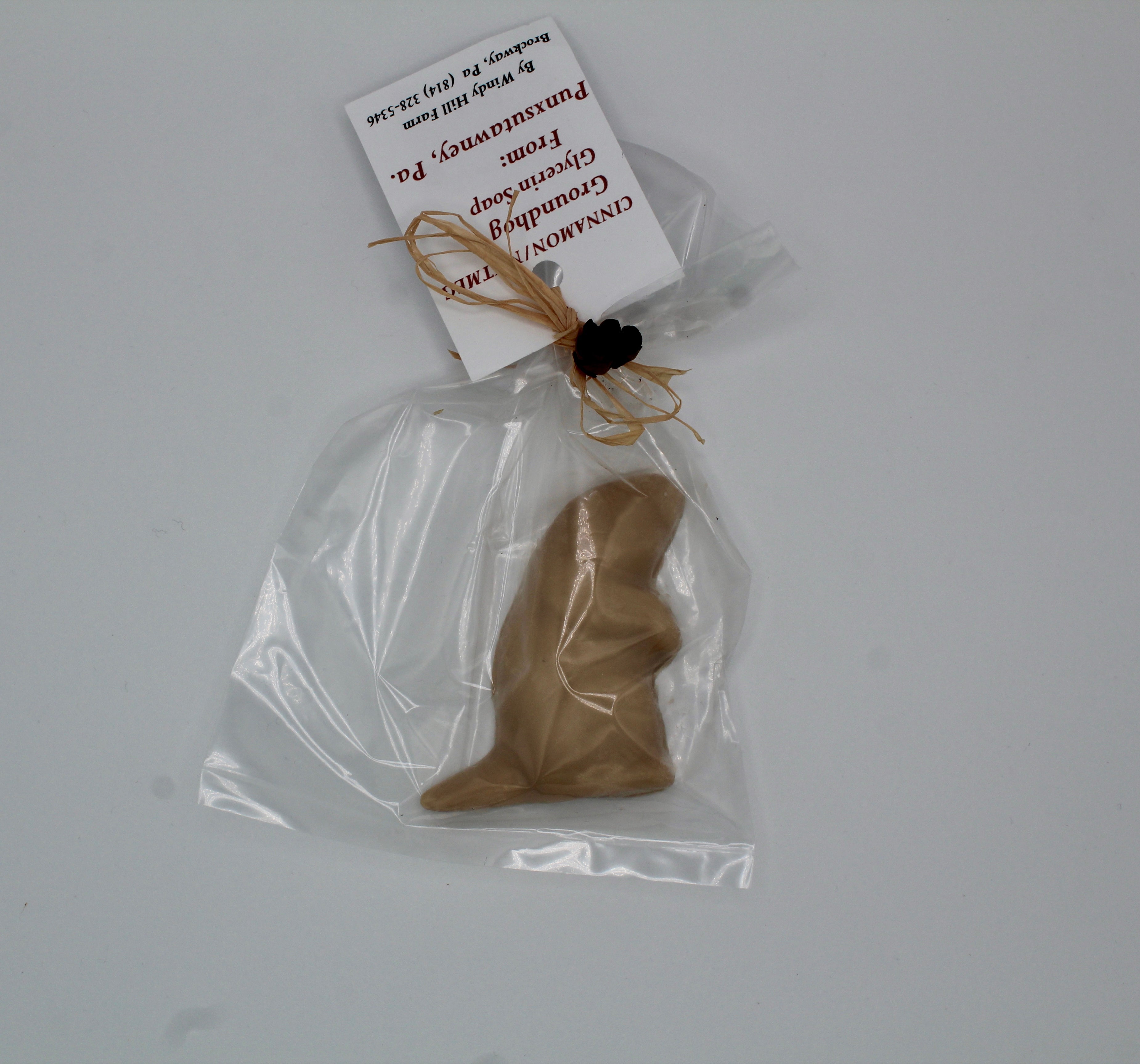 Groundhog Soap – Cinnamon Nutmeg Scented-Groundhog Stuff