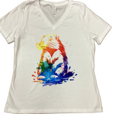*Adult Colorful Groundhog Tshirt-Small