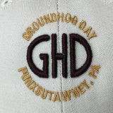 *GHD Embroidered Hat-sand