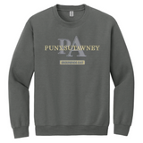 Adult Embroidered PA Groundhog Day Sweatshirt - Gray (2X/3X)-Groundhog Stuff