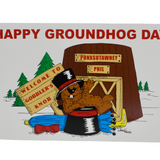Poster - Happy Groundhog Day - 11x17"