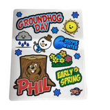 Custom Groundhog Clings