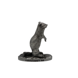 Pewter Phil Statue - Groundhog Figurine