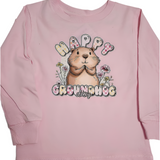 Toddler Long Sleeve "Happy Groundhog Day" T-Shirt