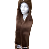 Adult Groundhog Hood-n-Mittens