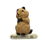 Vertical Ceramic Groundhog Magnet