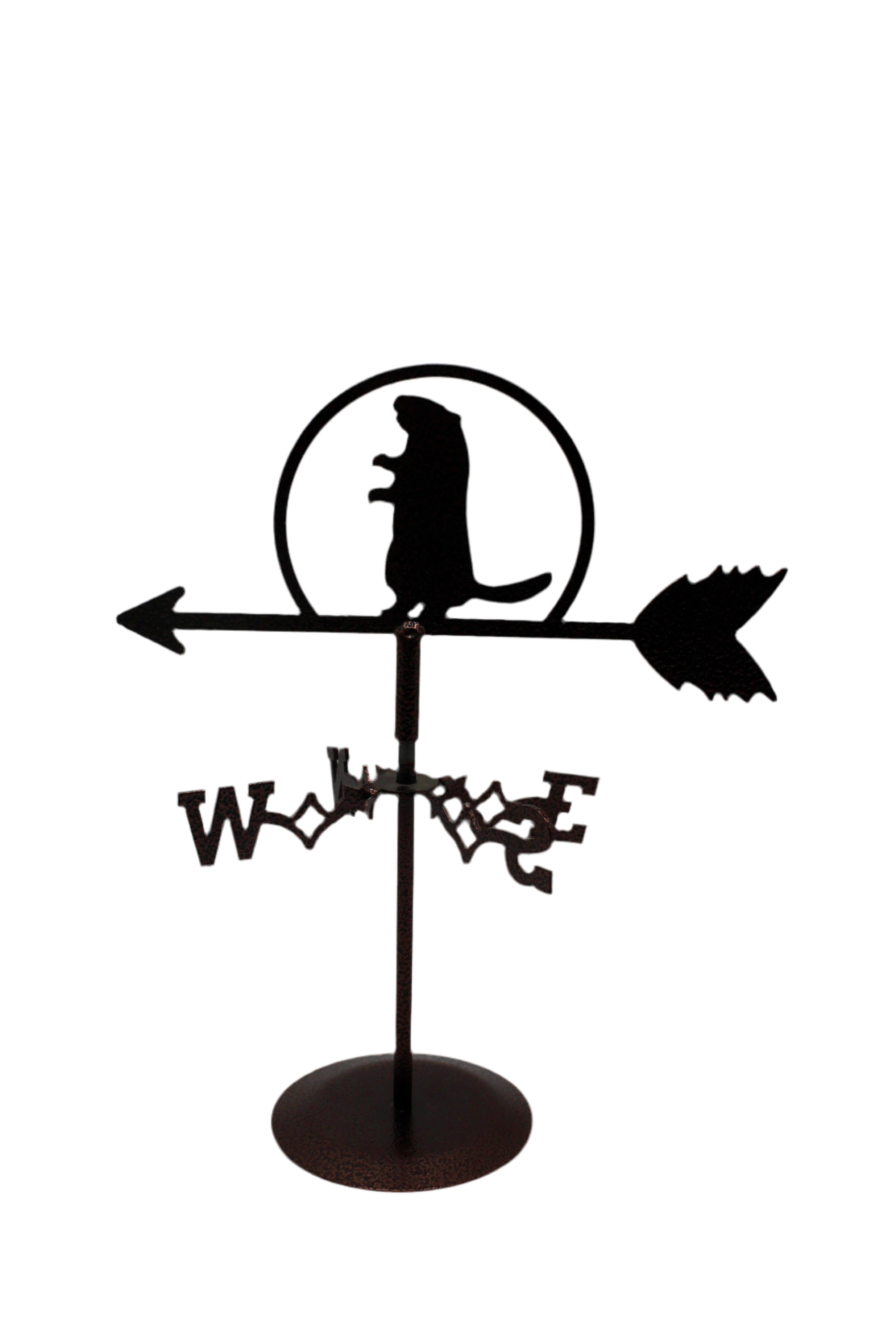 Groundhog Desk Mini Weathervane - Copper Finish – Punxsutawney Phil's ...