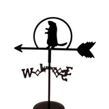 *Groundhog Desk Mini Weathervane - Copper Coated Steel