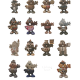 *Phantastic Phil Sticker Pack - 32 Groundhog Statues