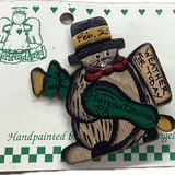 Small Weather Cap Pin