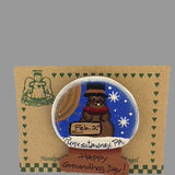 Phil Snowglobe Pin
