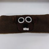 *Groundhog Face Headband- Groundhog Stuff