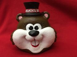 Phil Head Coin Bank- Groundhog Stuff