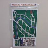 *Phantastic Phil Sticker/Map